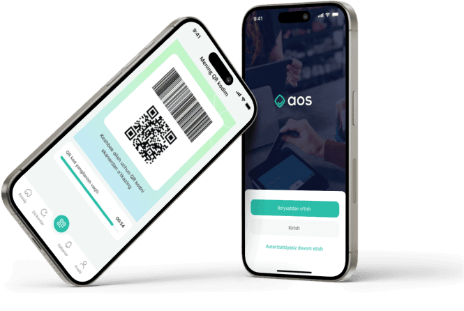 App showcase on phones